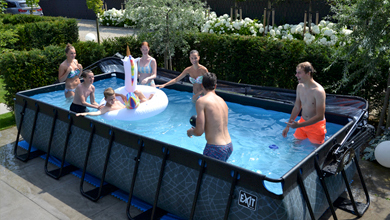 How do I keep my swimming pool clean