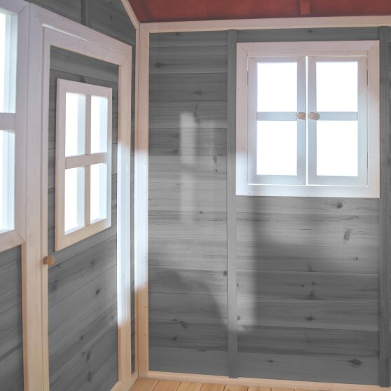 EXIT Loft 500 wooden playhouse - grey