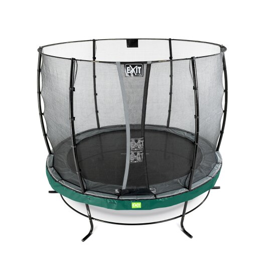 EXIT Elegant trampoline ø305cm with Economy safetynet - green