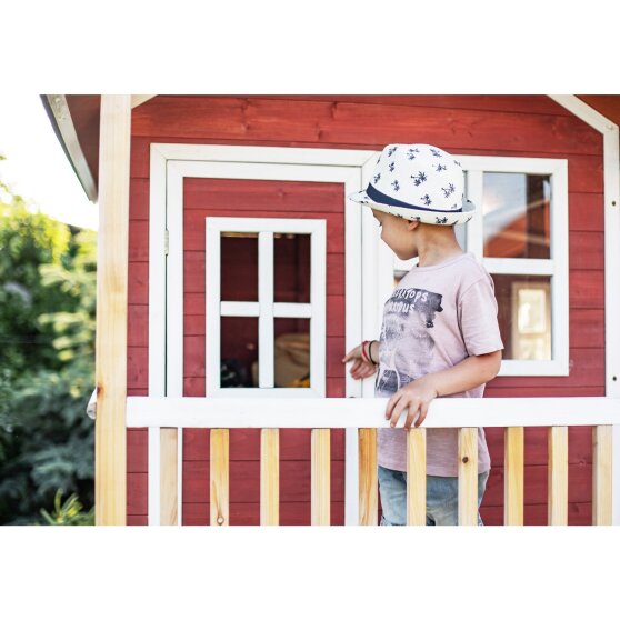 EXIT Loft 700 wooden playhouse - red