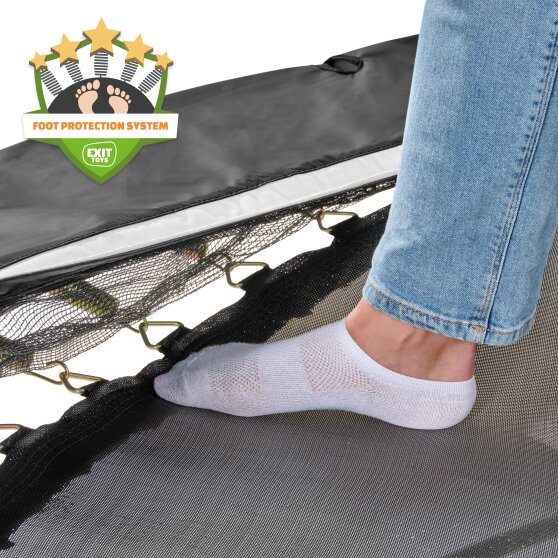 EXIT Allure Classic trampoline ø305cm - black