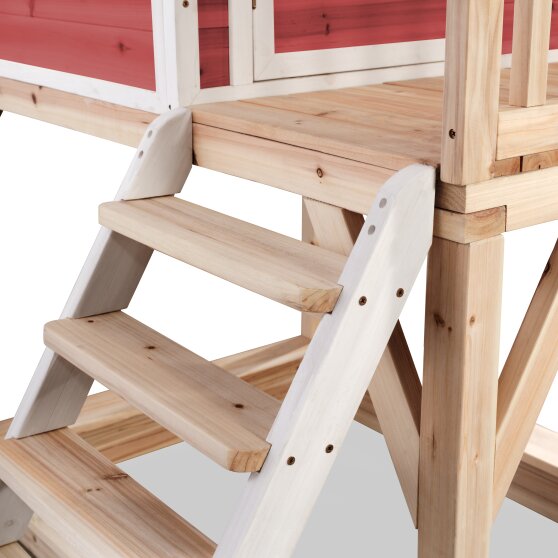 EXIT Loft 500 wooden playhouse - red