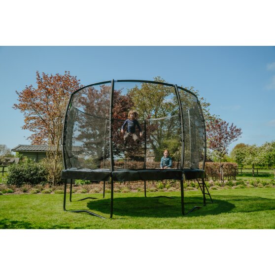 EXIT Allure Premium trampoline ø427cm - green