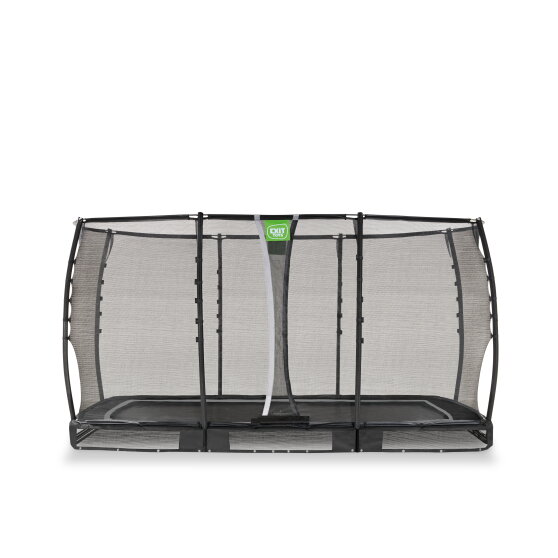 EXIT Allure Premium ground trampoline 214x366cm - black