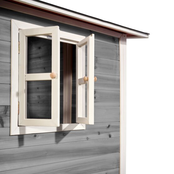 EXIT Loft 500 wooden playhouse - grey