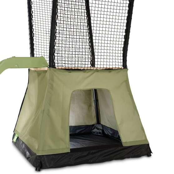 Torre de juegos EXIT Ivy con columpio de 1 asiento