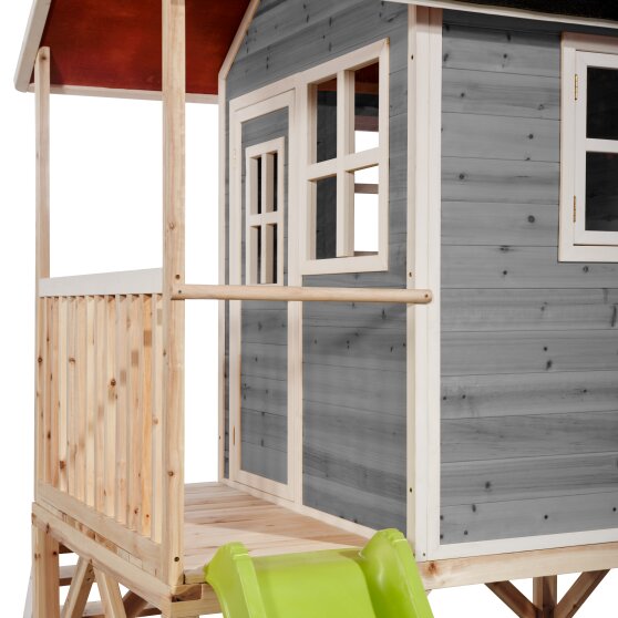 EXIT Loft 500 wooden playhouse - grey
