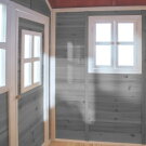EXIT Loft 500 wooden playhouse - grey