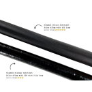 EXIT Elegant Premium ground trampoline 214x366cm with Deluxe safety net - purple