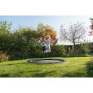 EXIT InTerra ground level sports trampoline ø366cm - black