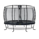 EXIT Elegant Premium trampoline ø366cm with Deluxe safetynet - black