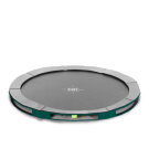 EXIT Elegant ground sports trampoline ø427cm - green