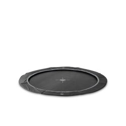 EXIT InTerra ground level sports trampoline ø244cm - black