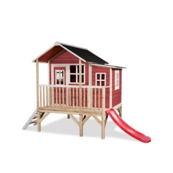 EXIT Loft 350 wooden playhouse - red