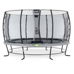 EXIT Elegant trampoline ø427cm with Economy safetynet - grey