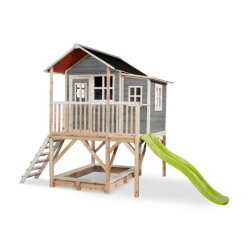 EXIT Loft 550 wooden playhouse - grey