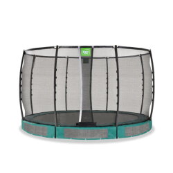 EXIT Allure Premium ground trampoline ø366cm - green