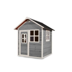 EXIT Loft 100 wooden playhouse - grey