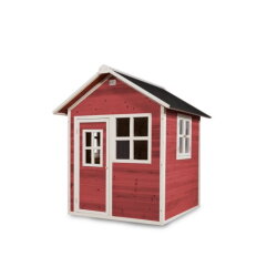 EXIT Loft 100 wooden playhouse - red