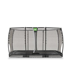 EXIT Allure Premium ground trampoline 214x366cm - black