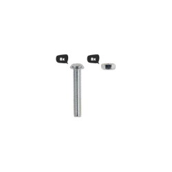 Juego de tornillos EXIT para piscina con estructura 220x150x65cm / 300x200x65cm