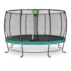 EXIT Lotus Premium trampoline ø427cm - green