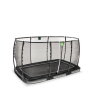 EXIT Allure Premium ground trampoline 214x366cm - black