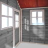 EXIT Loft 150 wooden playhouse - grey