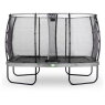 EXIT Elegant trampoline 244x427cm with Economy safetynet - grey