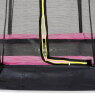 EXIT Silhouette ground trampoline ø427cm with safety net - pink